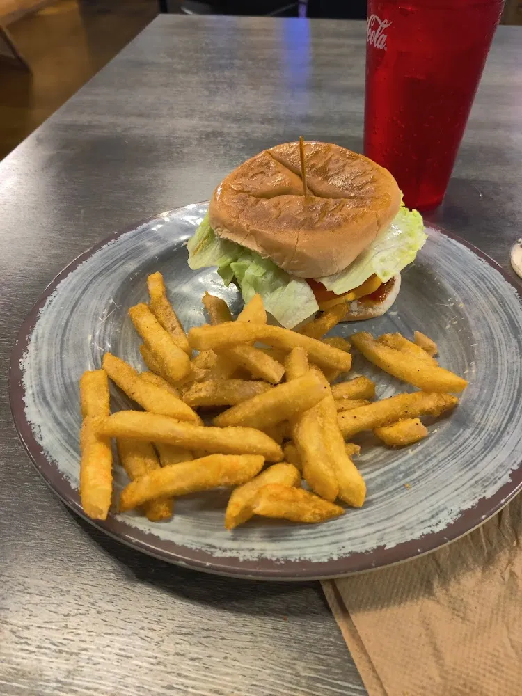 Cheeseburger Deluxe & Fries